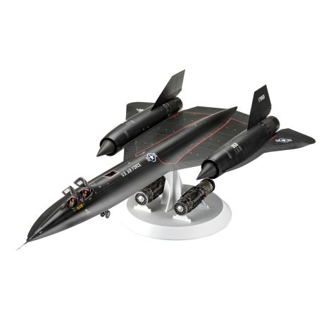 Macheta Avion Lockheed SR-71 A Blackbird - Revell - Scara 1:48 - imagine 8